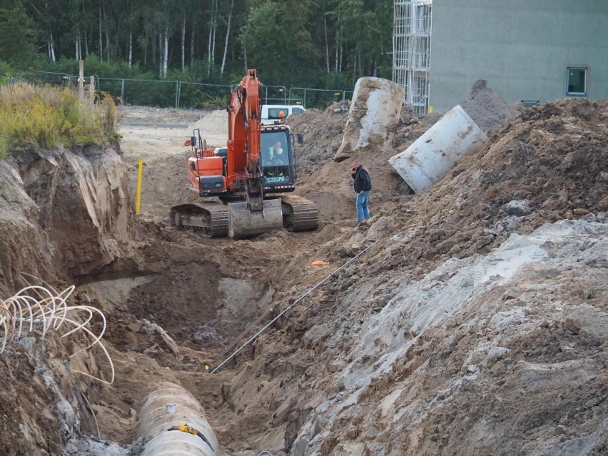 Śmiertelny wypadek przy pracy na terenie budowy w Łodzi.