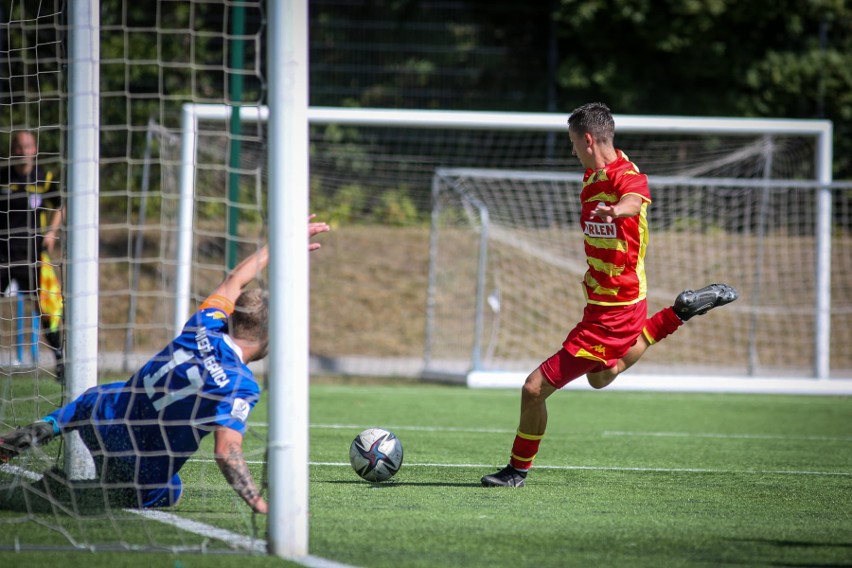 U siebie Jagiellonia wygrała latem z Miedzią 4:0. w rewanżu...