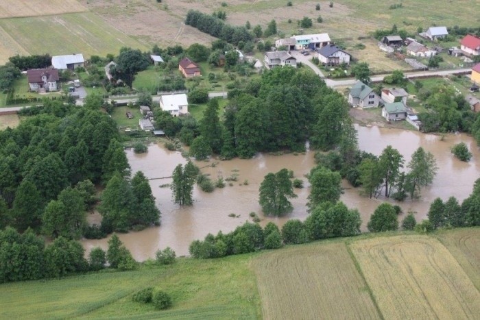 Powódź w powiecie zawierciańskim