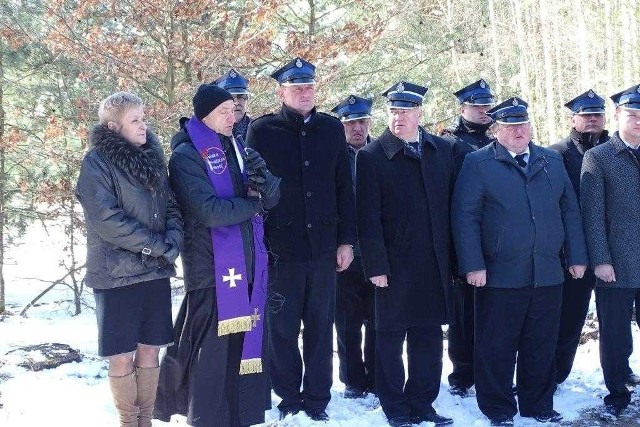 Obchody 76. rocznicy zamordowania mieszkańców Kazanowa.