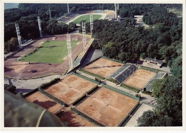 Stadion Olimpii z lotu ptaka