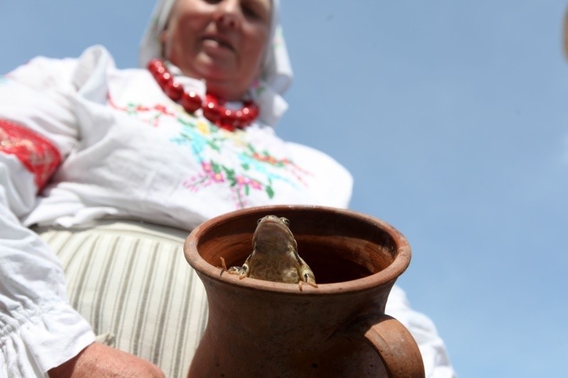 Dożynki w skansenie. Niesamowite pokazy z sierpem i kosą [FOTO]