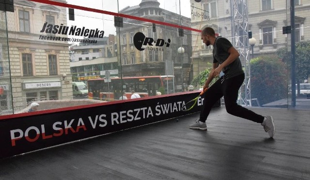 Squash na Chrobrym w centrum Bielska-Białej