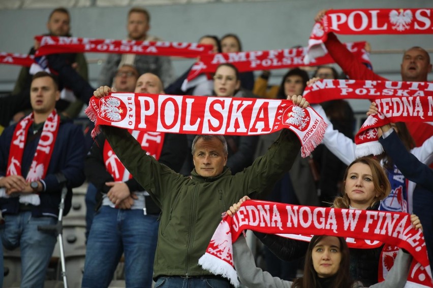 19.09.2021, Kraków: kibice podczas meczu o brązowy medal ME...