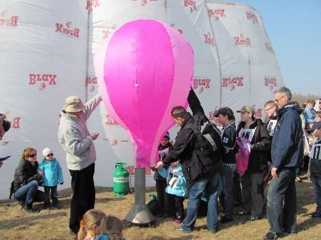 Zawody balonowe w Rudnikach