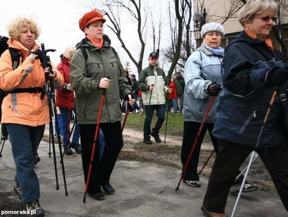 Grudziądzanie bardzo aktywnie uprawiają Nordic Walking