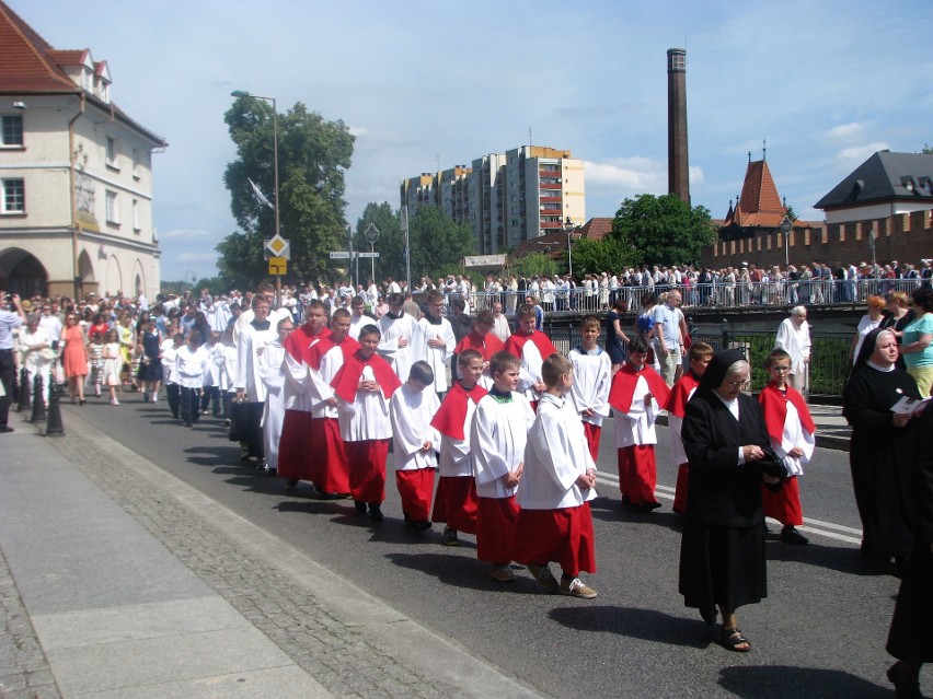 Procesja Bożego Ciała w Opolu.