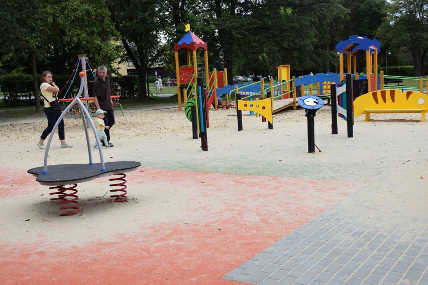 Plac zabaw dla dzieci niepełnosprawnych w Tychach