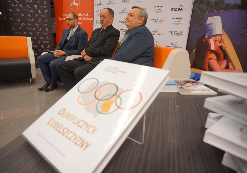 Spotkanie promujące książkę "Olimpijczycy Lubelszczyzny". Zobacz zdjęcia