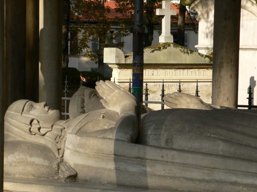 Cmentarz Père-Lachaise w Paryżu, grobowiec Heloizy i...