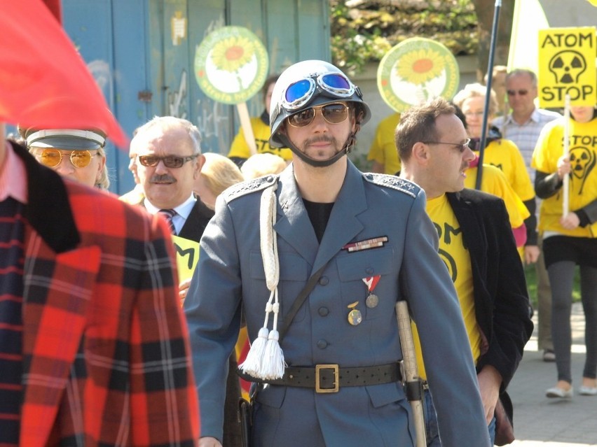 Stop atom - protest na 1 maja.