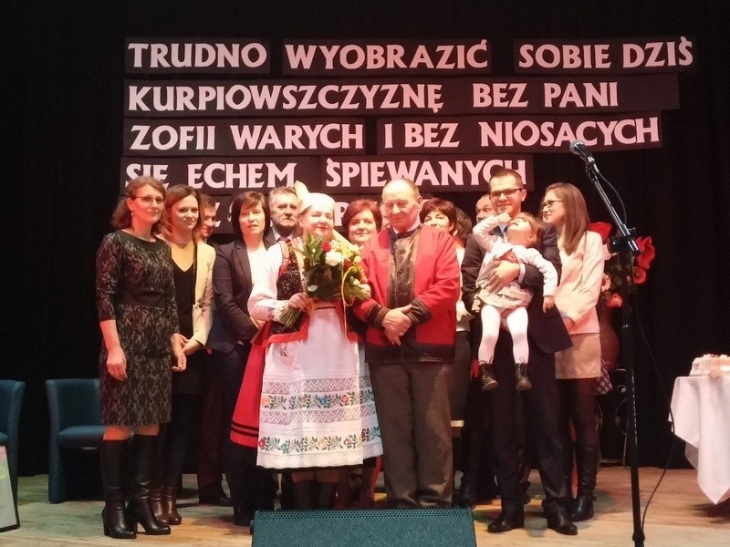 Benefis Zofii Warych w Myszyńcu. 16.01.2016. Zdjęcia