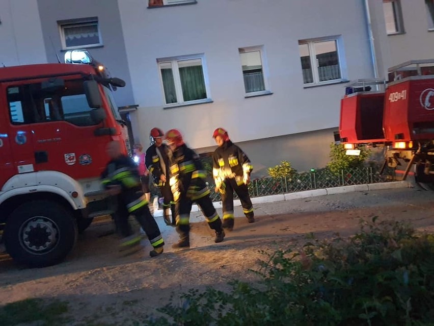 Pożar w mieszkaniu w Dretyniu. Paliła się kuchnia