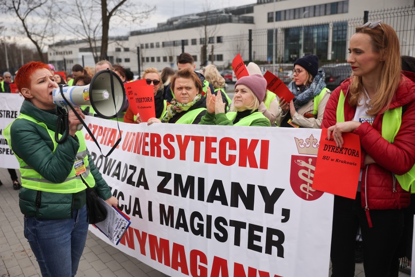 Protest pielęgniarek i położnych ze Szpitala...