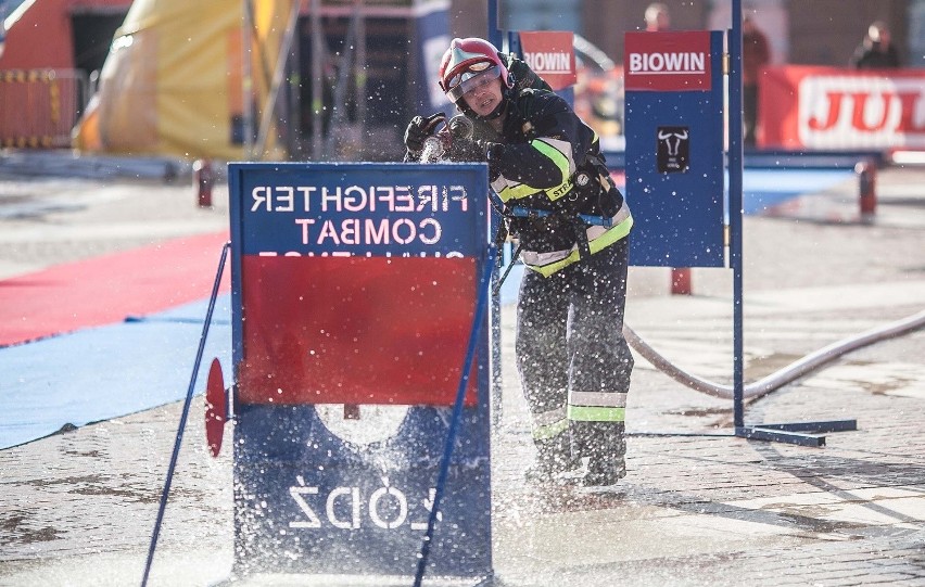 Firefighter Combat Challenge w Manufakturze: kto zostanie najlepszym strażakiem? [ZDJĘCIA+FILM]