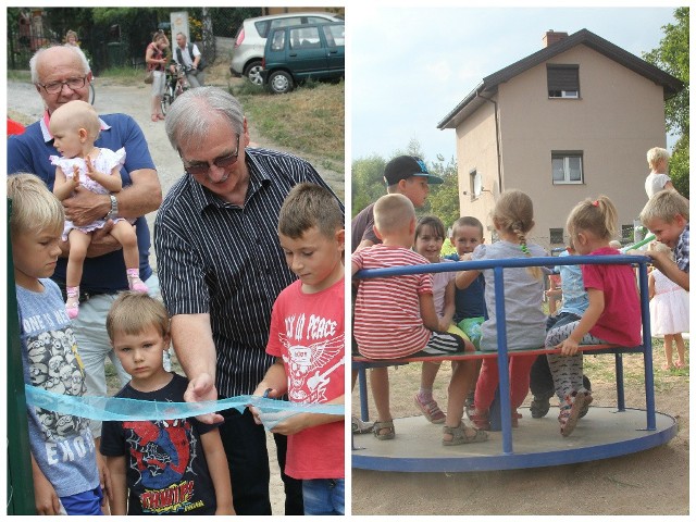 W sierpniu w gminie Lubicz stanęły dwa nowe place zabaw