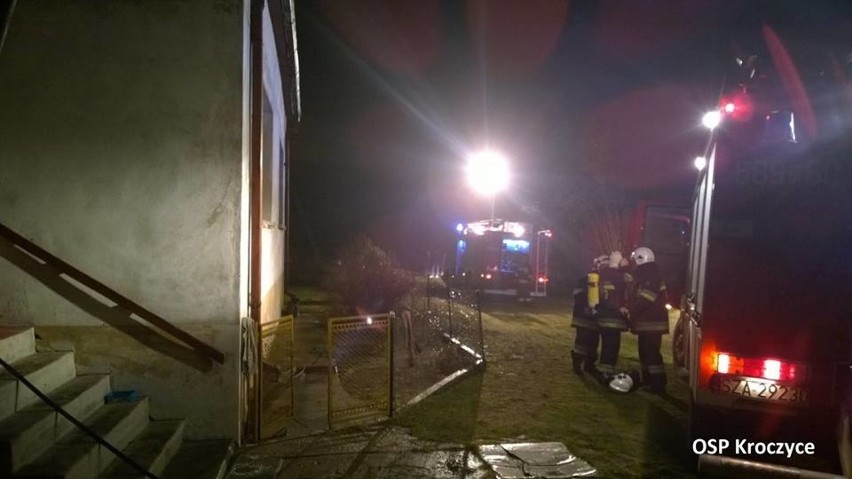 DZ24: Pożar domu w Kostkowicach [ZDJĘCIA]