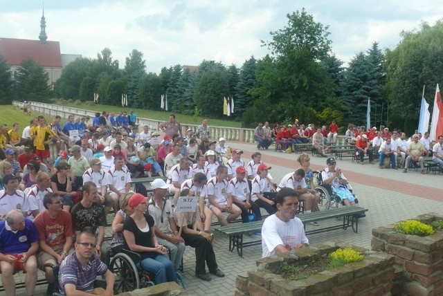 Pół tysiąca niepełnosprawnych osób z całego regionu wzięło udział w kałkowskiej spartakiadzie.