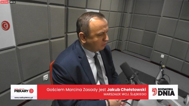 Gościem Marcina Zasady w Rozmowie Dnia w Radiu Piekary jest marszałek woj. śląskiego, Jakub Chełstowski.