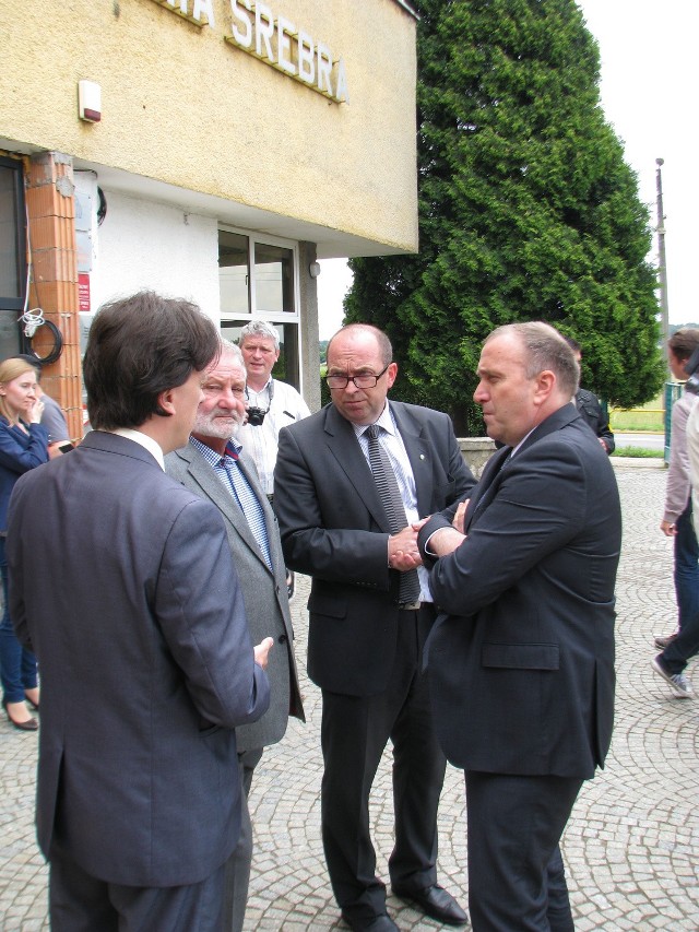 Grzegorz Schetyna na Zabytkowej Kopalni Srebra w Tarnowskich Górach