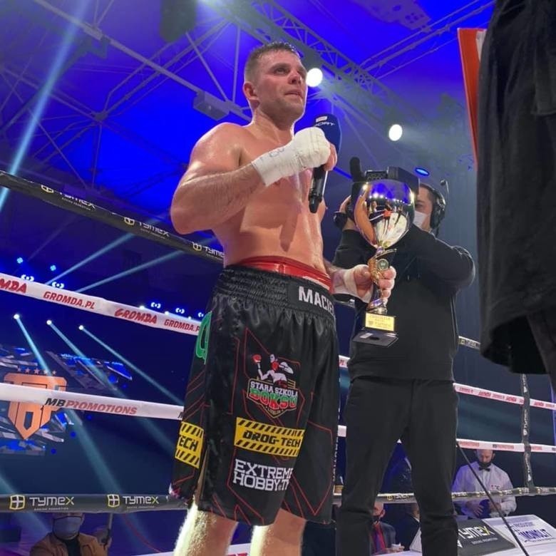 Łukasz "Gruby" Maciec poznał rywala na galę Tymex Boxing Night w Dzierżoniowie 