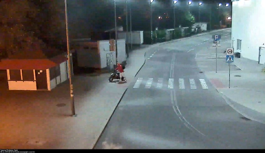 Mężczyzna próbował ukraść skuter na ulicy Targowej