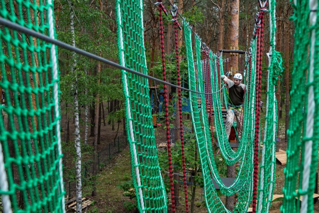 Park linowy w Myślęcinku jest już czynny, a od ostatniego weekendu kwietnia bydgoszczanie będą mogli korzystać z karuzel i pozostałej części rozrywkowej.