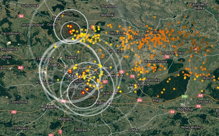 Przez Małopolskę przeszły bardzo silne burze    