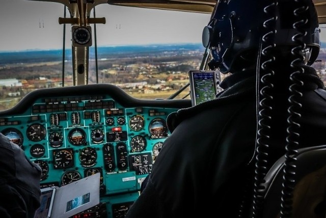 Jastrzębie-Zdrój: poszukiwania 64-latka Wiesława Opoki z udziałem policyjnego helikoptera