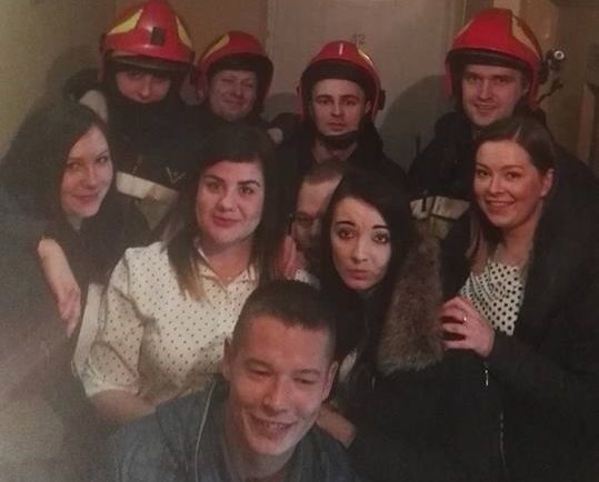 Agnieszka opublikowała podziękowania dla strażaków, którzy uwolnili zablokowane osoby w windzie.