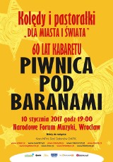 30 artystów Piwnicy pod Baranami zaśpiewa we Wrocławiu