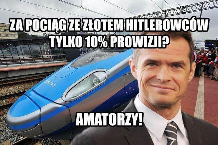 Złoty pociąg - memy