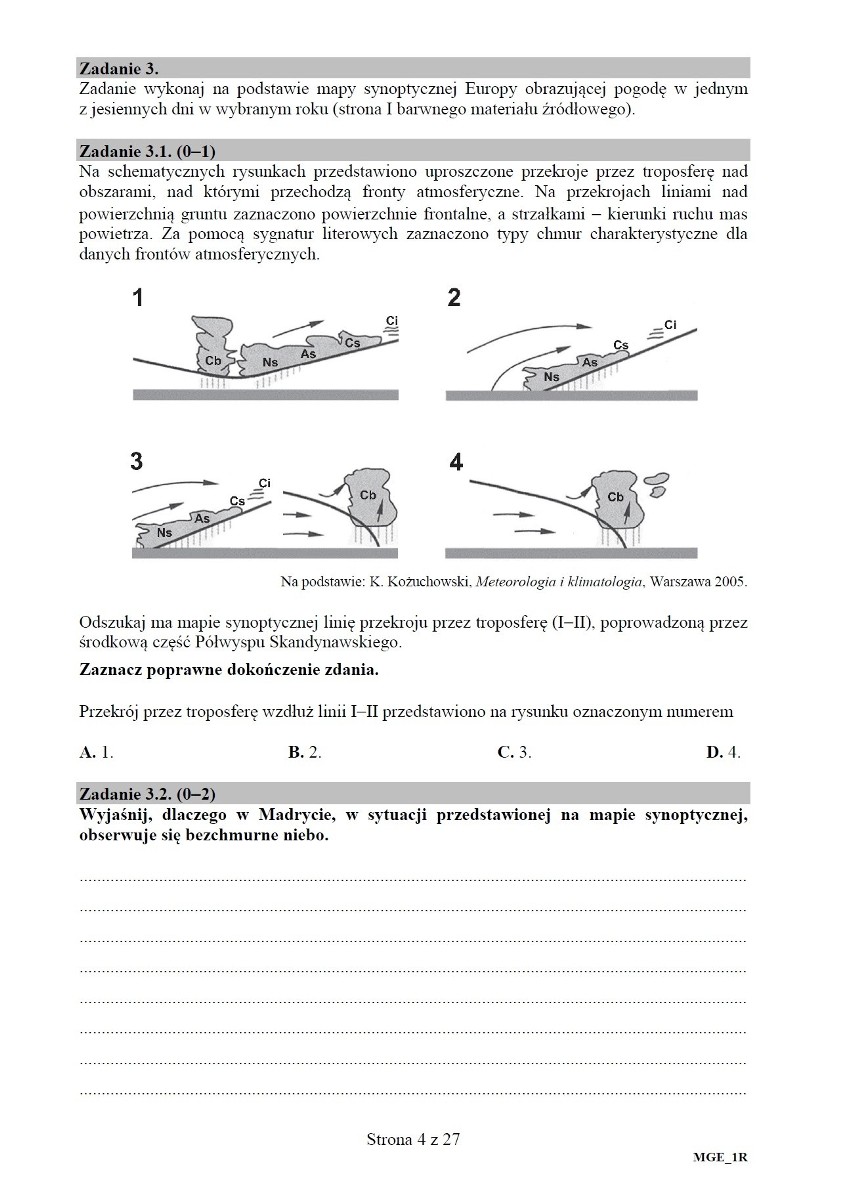 Odpowiedzi do testu z geografii!