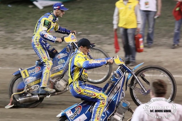 Tomasz Gollob i Bartosz Zmarzlik