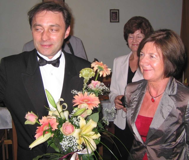 Maria Kaczyńska uczestniczyła w jednym z koncertów Roberta Grudnia.
