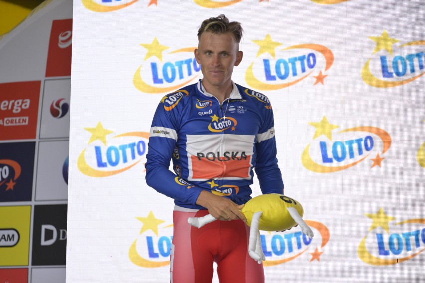 Po 2. etapie Tour de Pologne Patryk Stosz zachował tytuł...