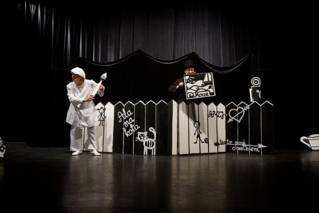 Teatr pod Orzełkiem wystawił spektakl &#8222;Czarne i Białe&#8221;