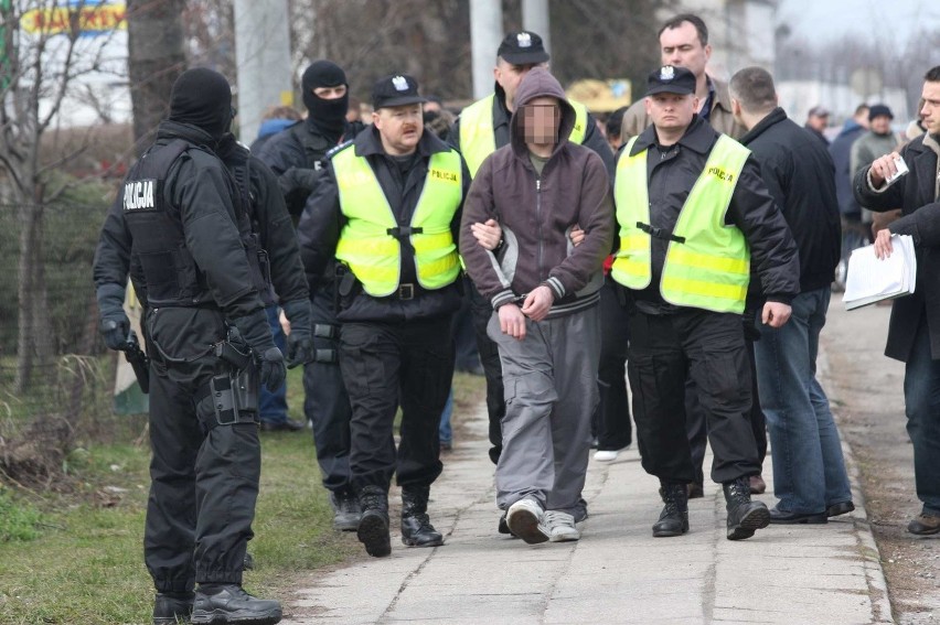 Grodków - wizja lokalna. Dokladnie w miesiąc po morderstwie...