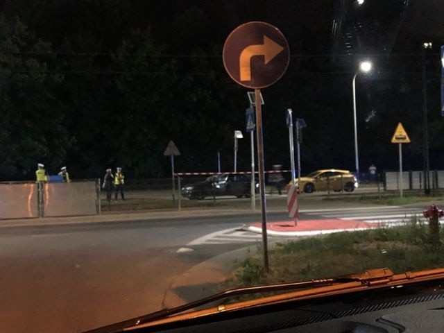 Wypadek na ul. Mikołajczyka w Krakowie