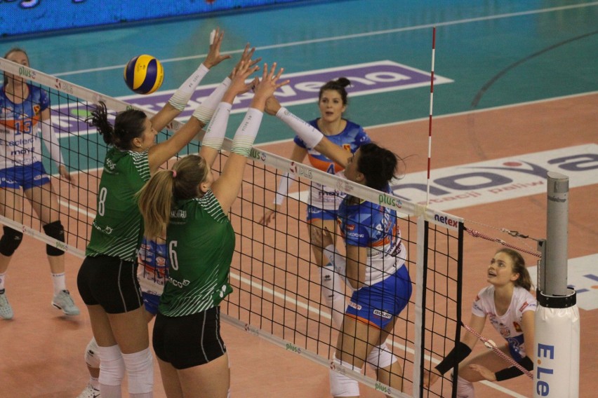 Fragment meczu E.Leclerc Radomka - #VolleyWrocław.