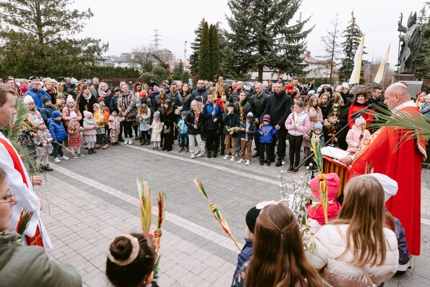 Poświęcenie palm wielkanocnych w Katedrze Rzeszowskiej