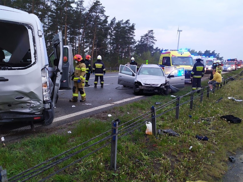 Do poważnego wypadku doszło w poniedziałek (11 maja) nad...