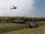 Wypadek na autostradzie A2. Ranne szczecinianki. ZDJĘCIA