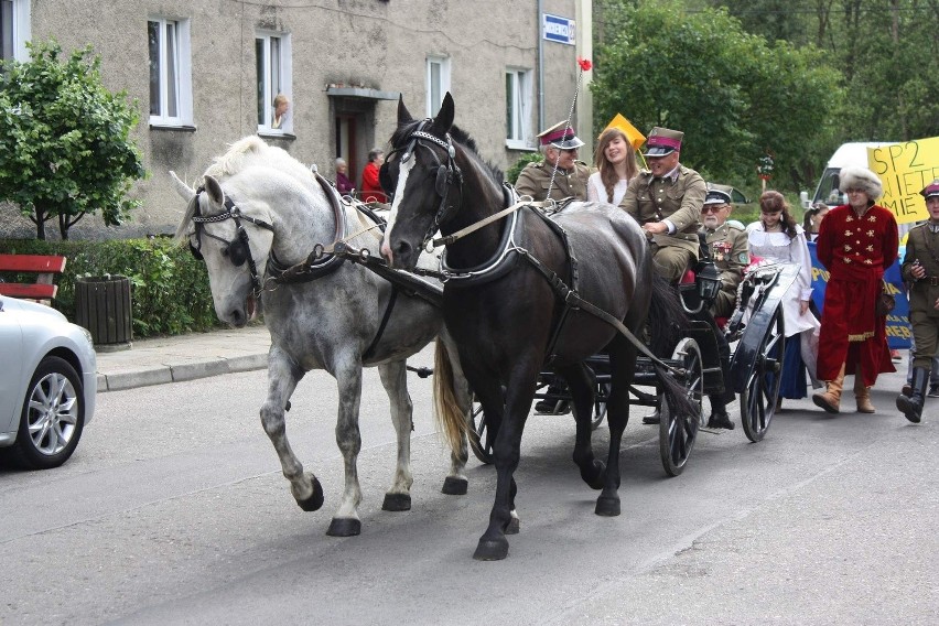 Dni Poręby 2014 - przemarsz