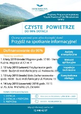 Zielonki. Spotkania w sprawie Czystego Powietrza. Jak wymienić piec i docieplić dom?