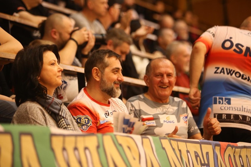 Kibice zabrzan w meczu z MMTS Kwidzyn byli zadowoleni z gry...