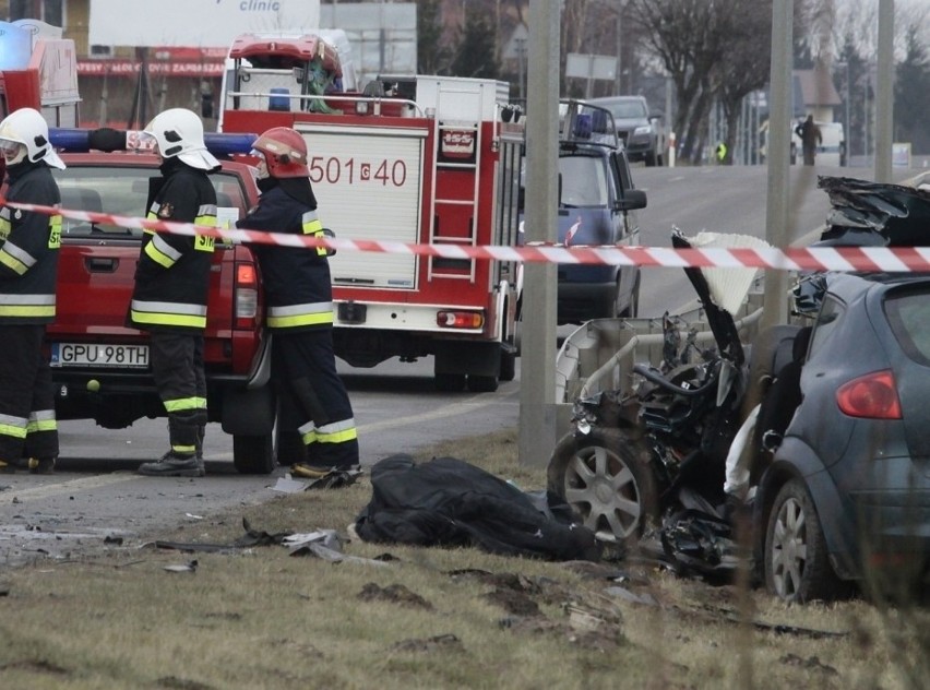 Wypadek we Władysławowie (26.01.2015r.)