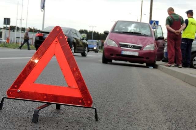 Wypadek na ul. Łyskowskiego.