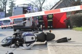 Tragedia w Chełmży. Kobieta w ciąży i mężczyzna zginęli na motocyklu