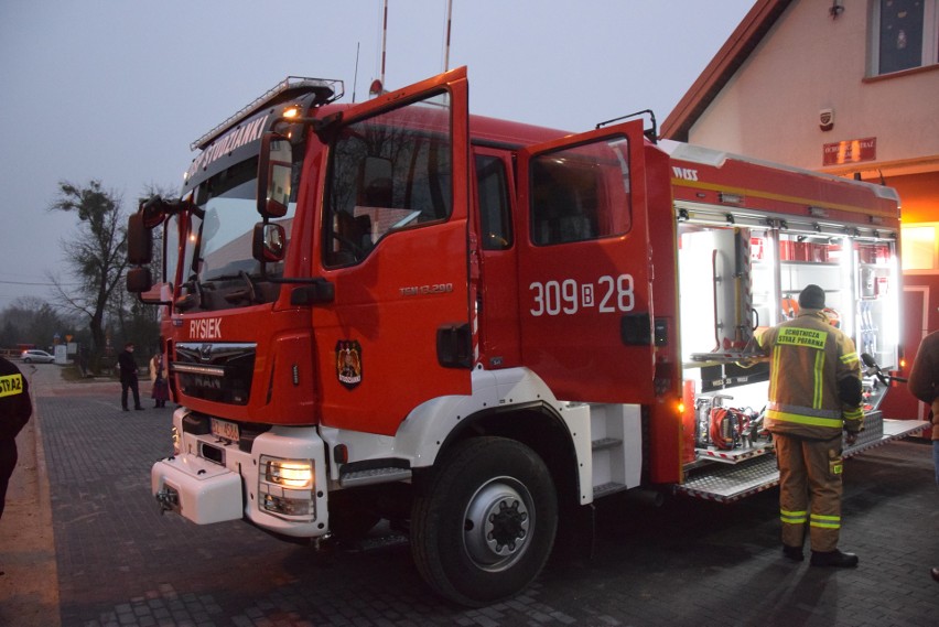 Nowy wóz strażacki w Studziankach